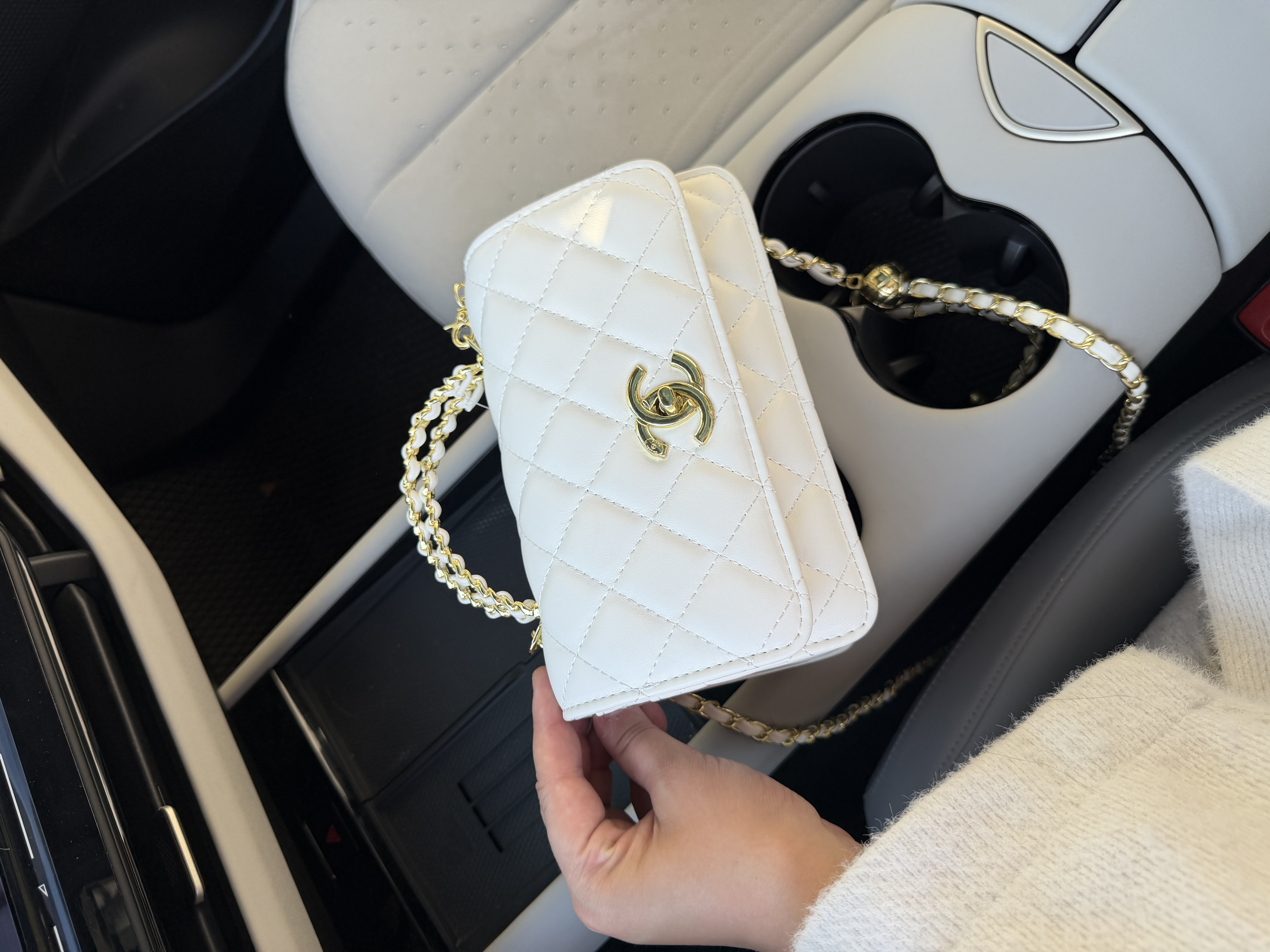 Сумка " Chanel " люкс прямокутна — фото 9