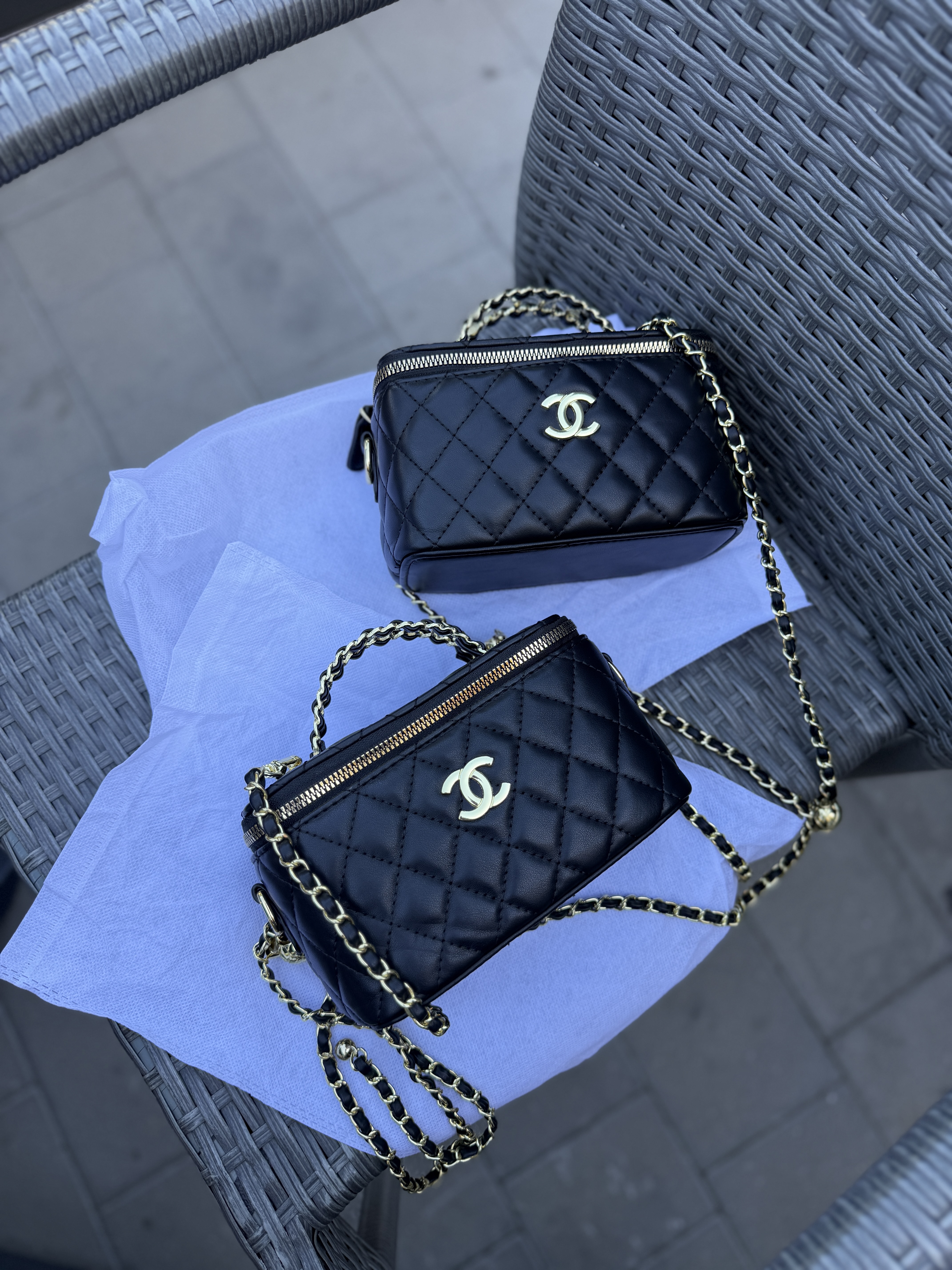 Сумка " Chanel " з брендовою ручкою — фото 5
