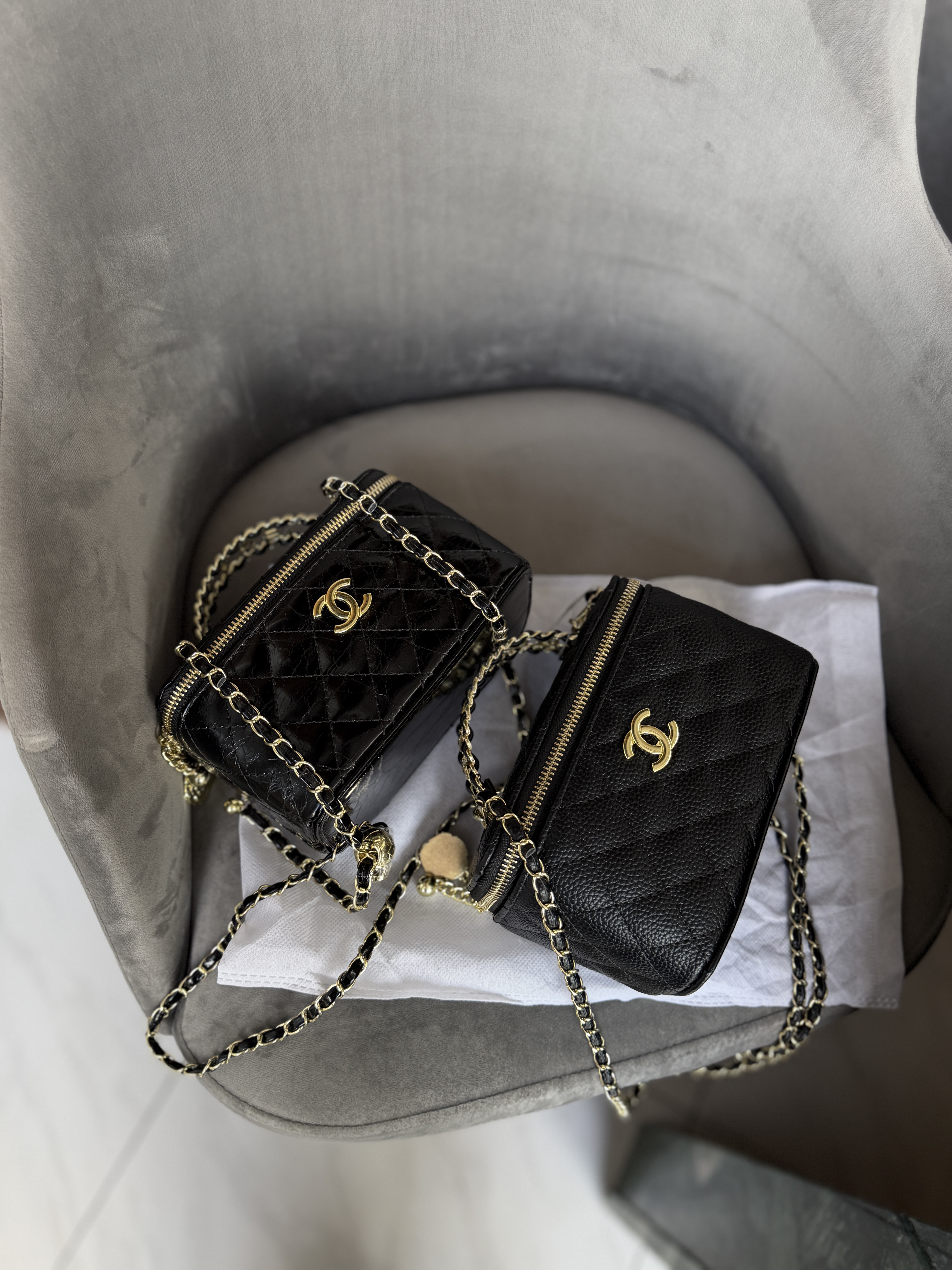 Сумка " Chanel " з бредовою ручкою — фото 3