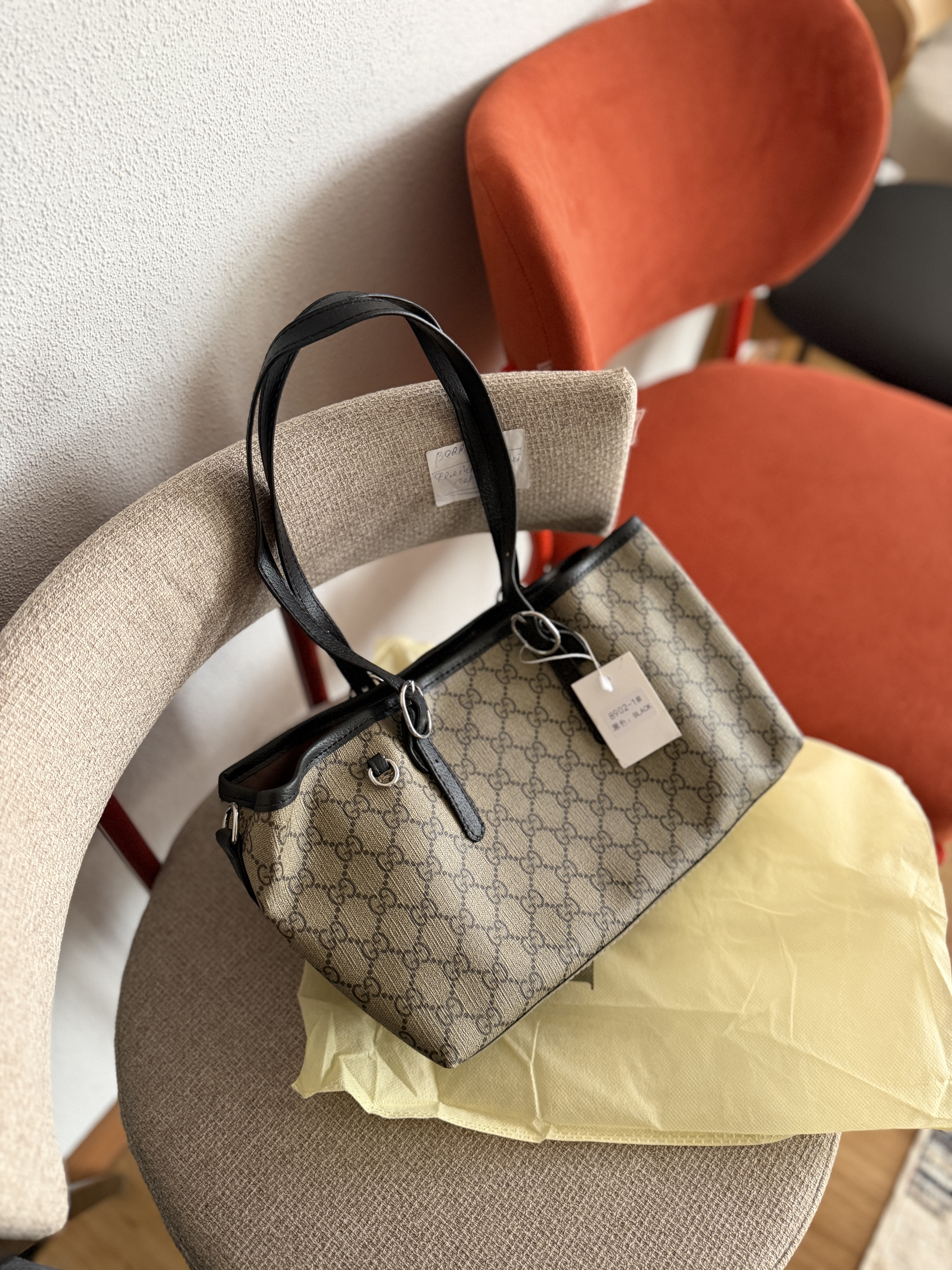Сумка " Gucci " шопер — фото 6