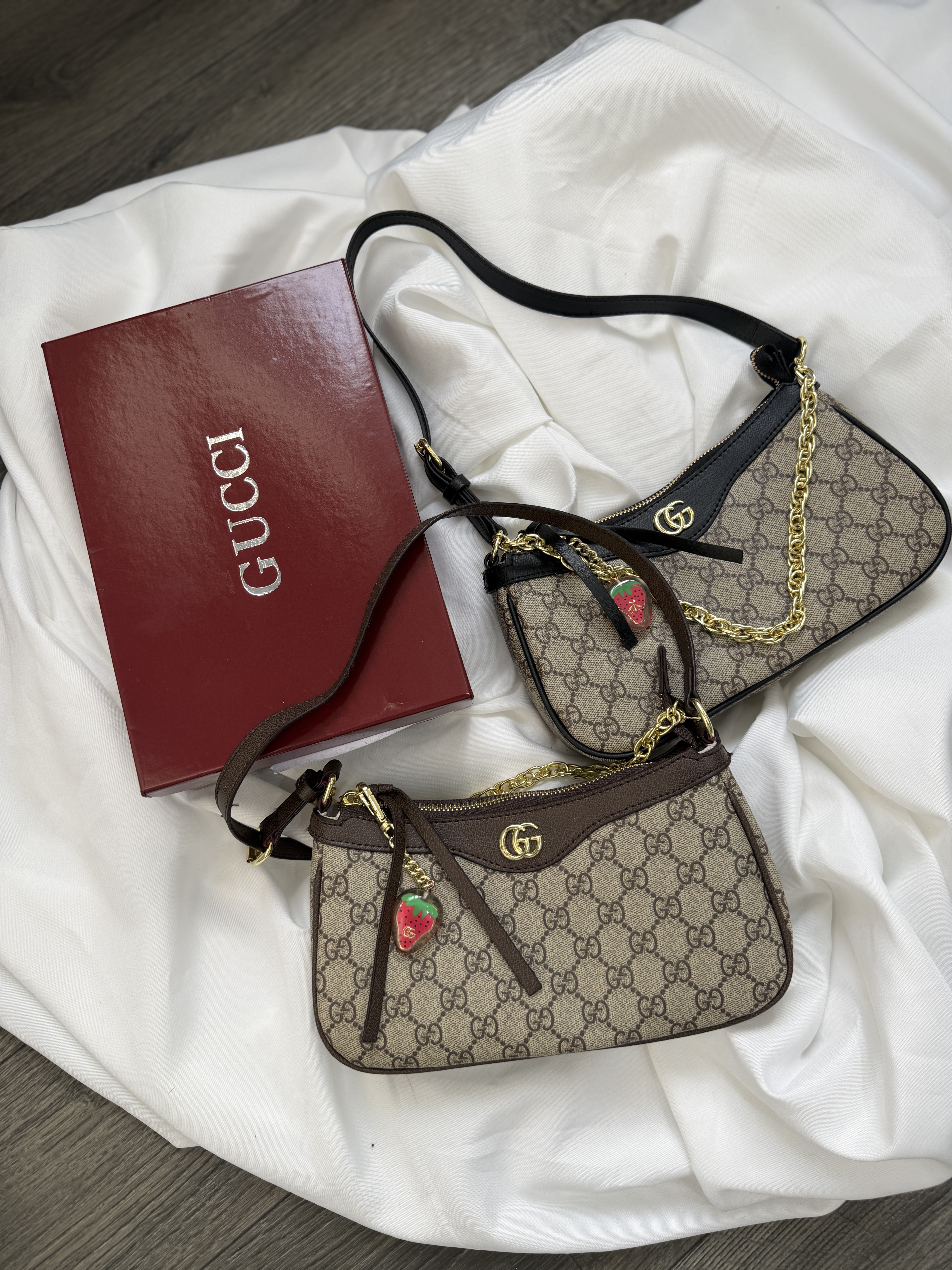 Сумка " Gucci " багет повне пакування — фото 6