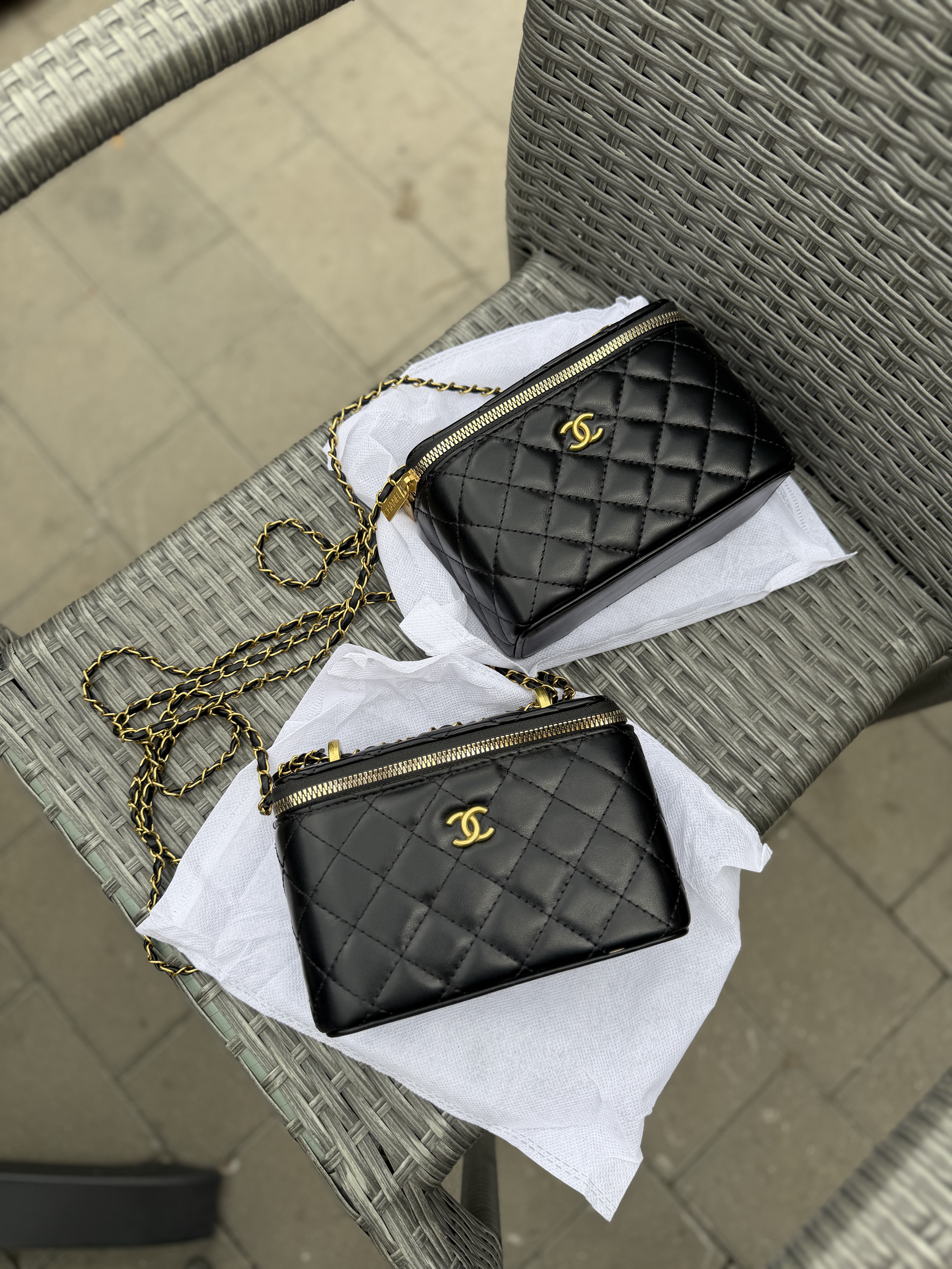 Сумка " Chanel " бюджетна золото