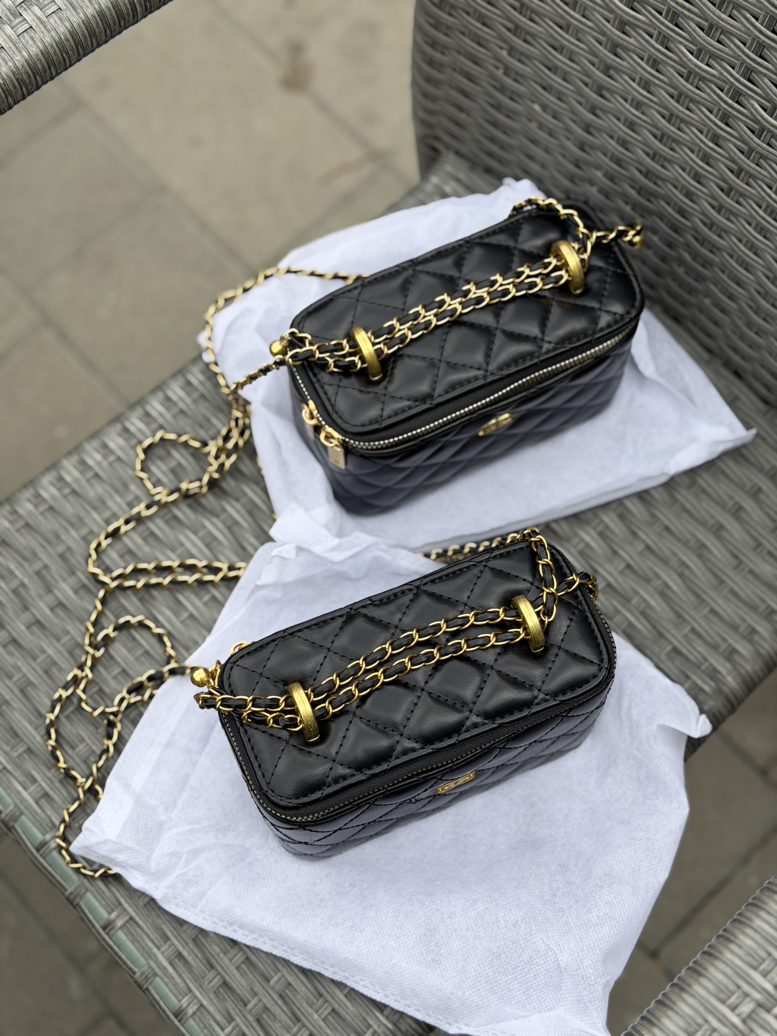 Сумка " Chanel " бюджетна золото — фото 2