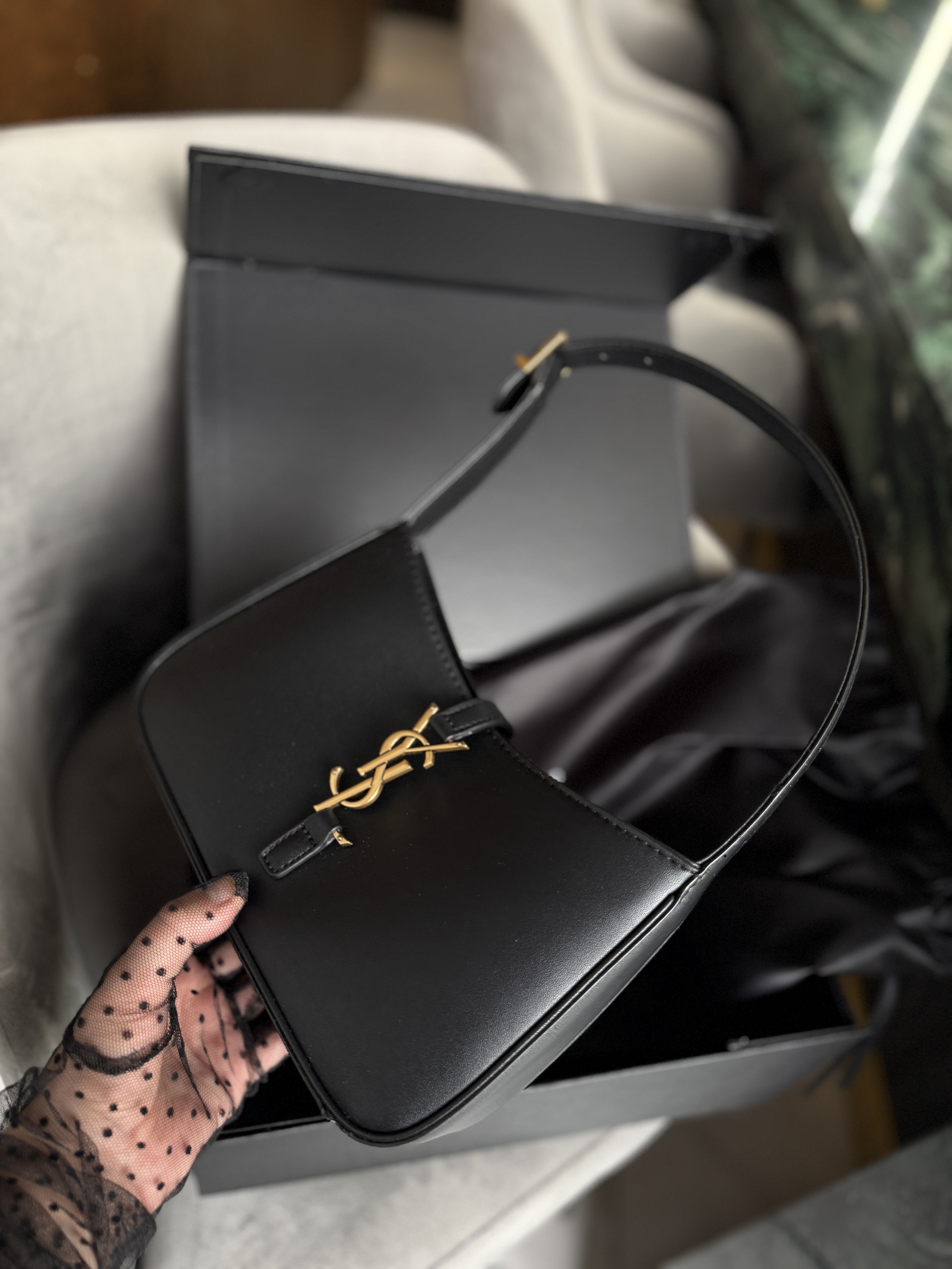 Сумка " Ysl " преміум з магнітною коробкою — фото 2
