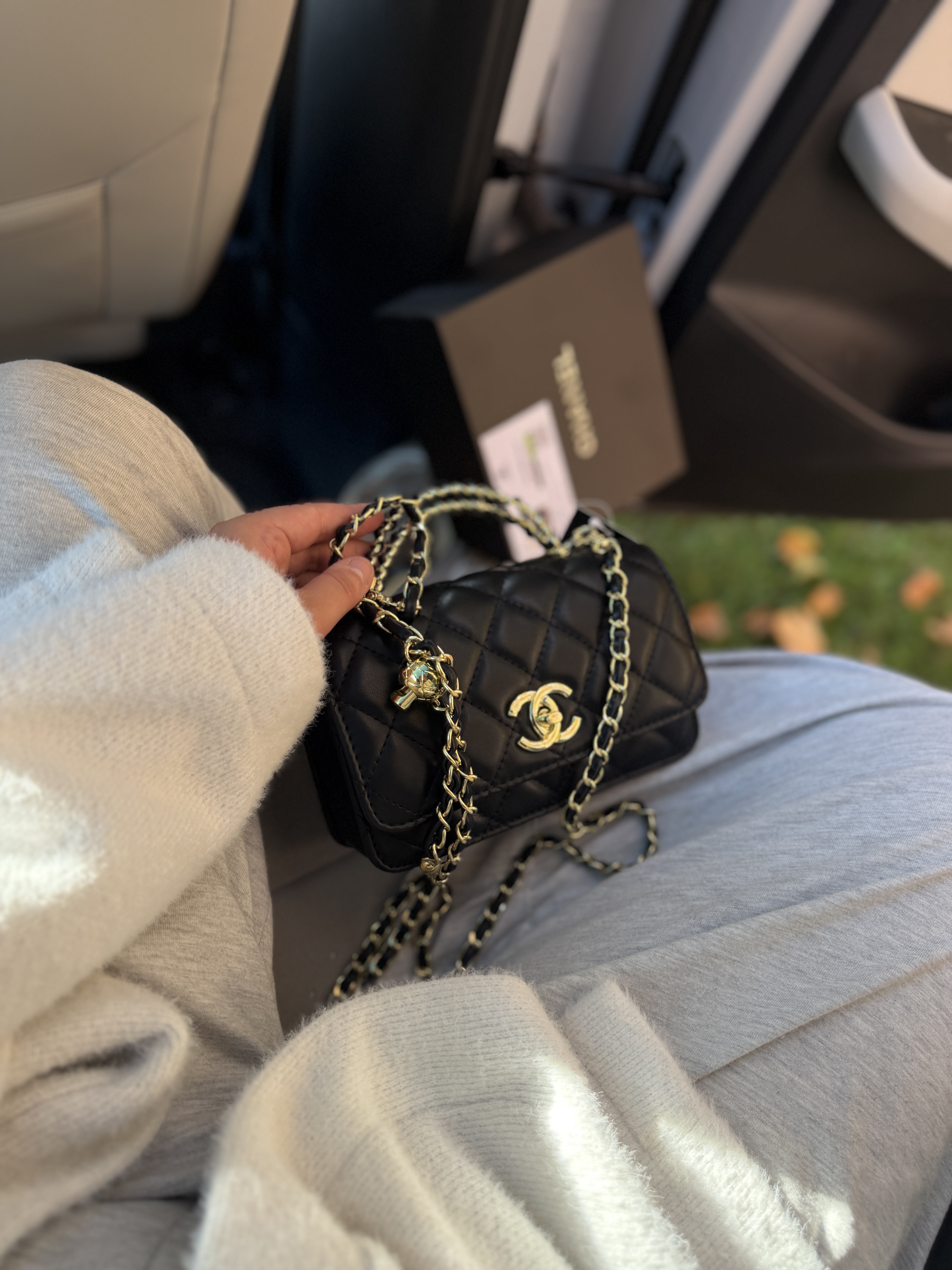 Сумка " Chanel " люкс прямокутна — фото 8