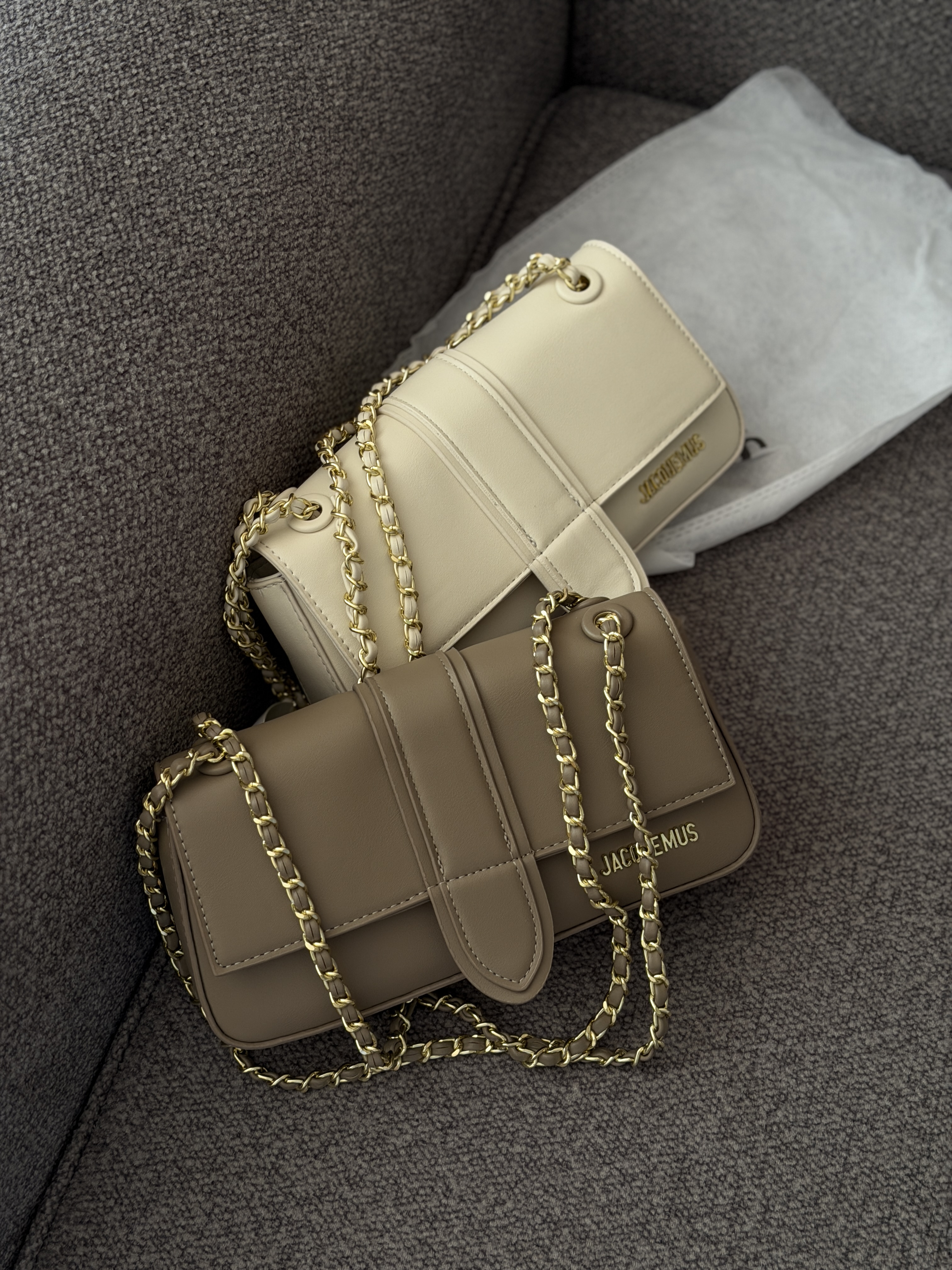 Сумка " Jacquemus " широка — фото 5