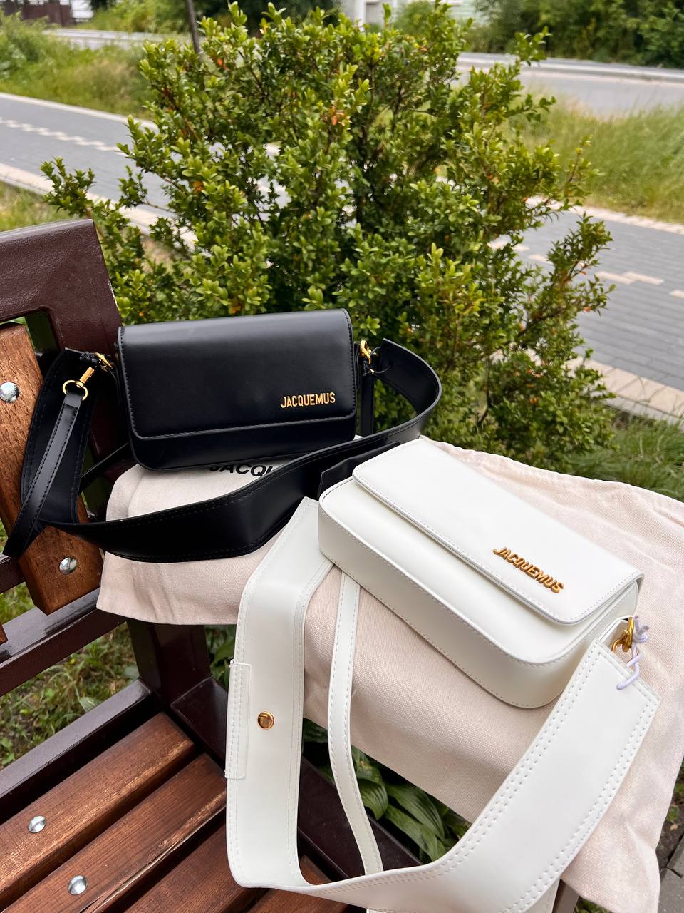 Сумка " Jacquemus " кросс-боді — фото 12