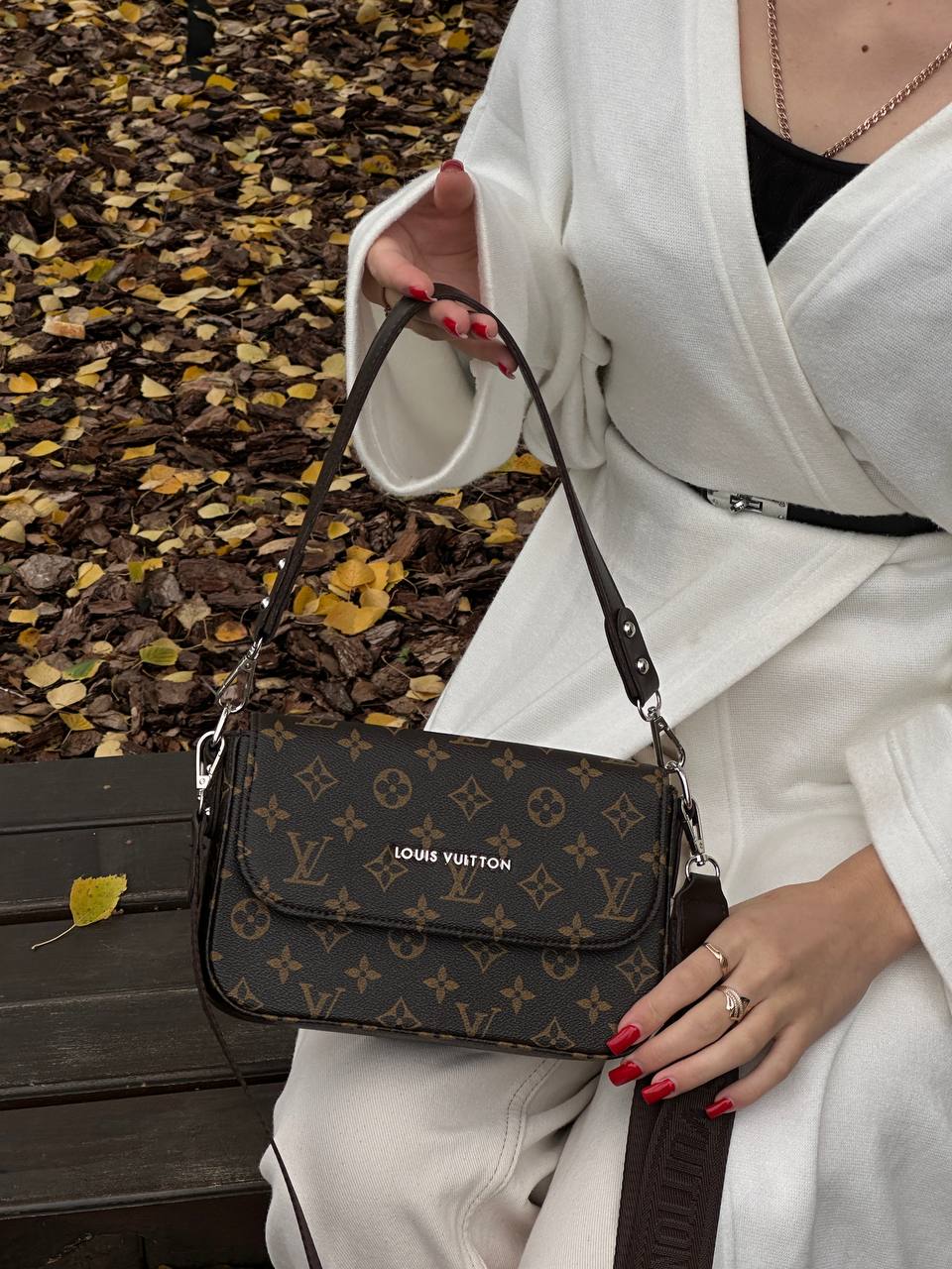 Сумка " LV " багет — фото 6