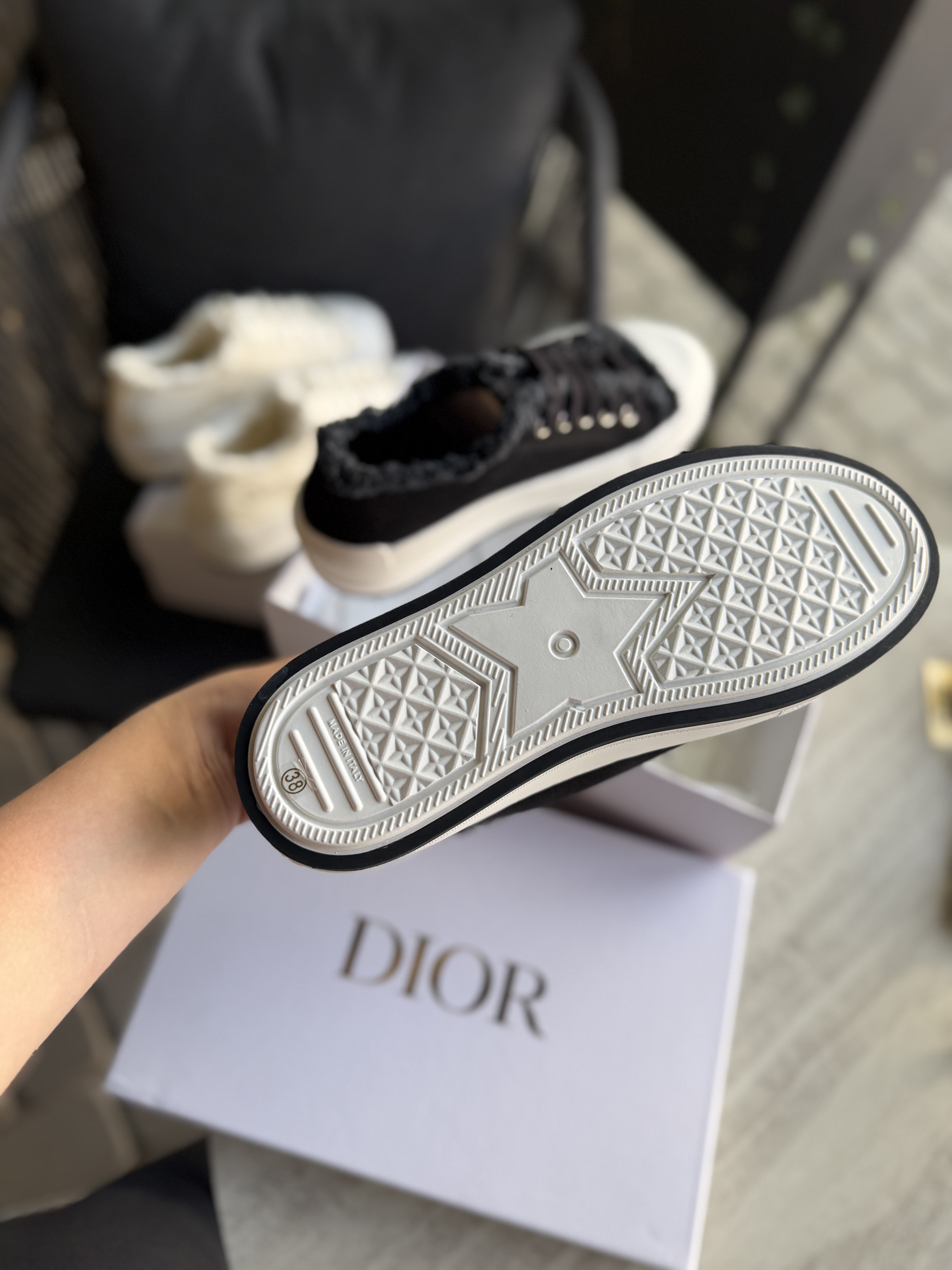 Взуття " Dior " кеди з вишивкою — фото 6