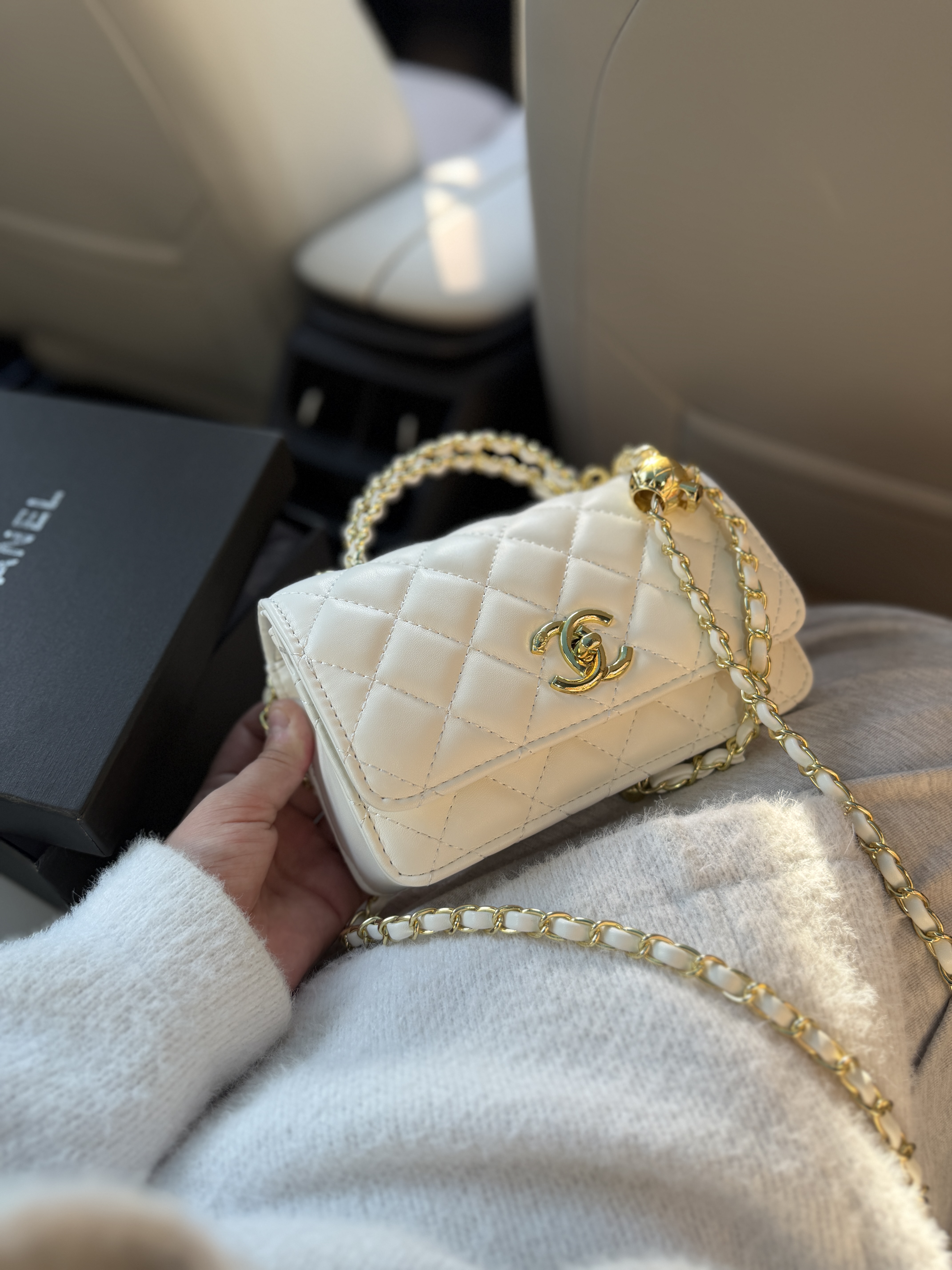 Сумка " Chanel " люкс прямокутна — фото 12