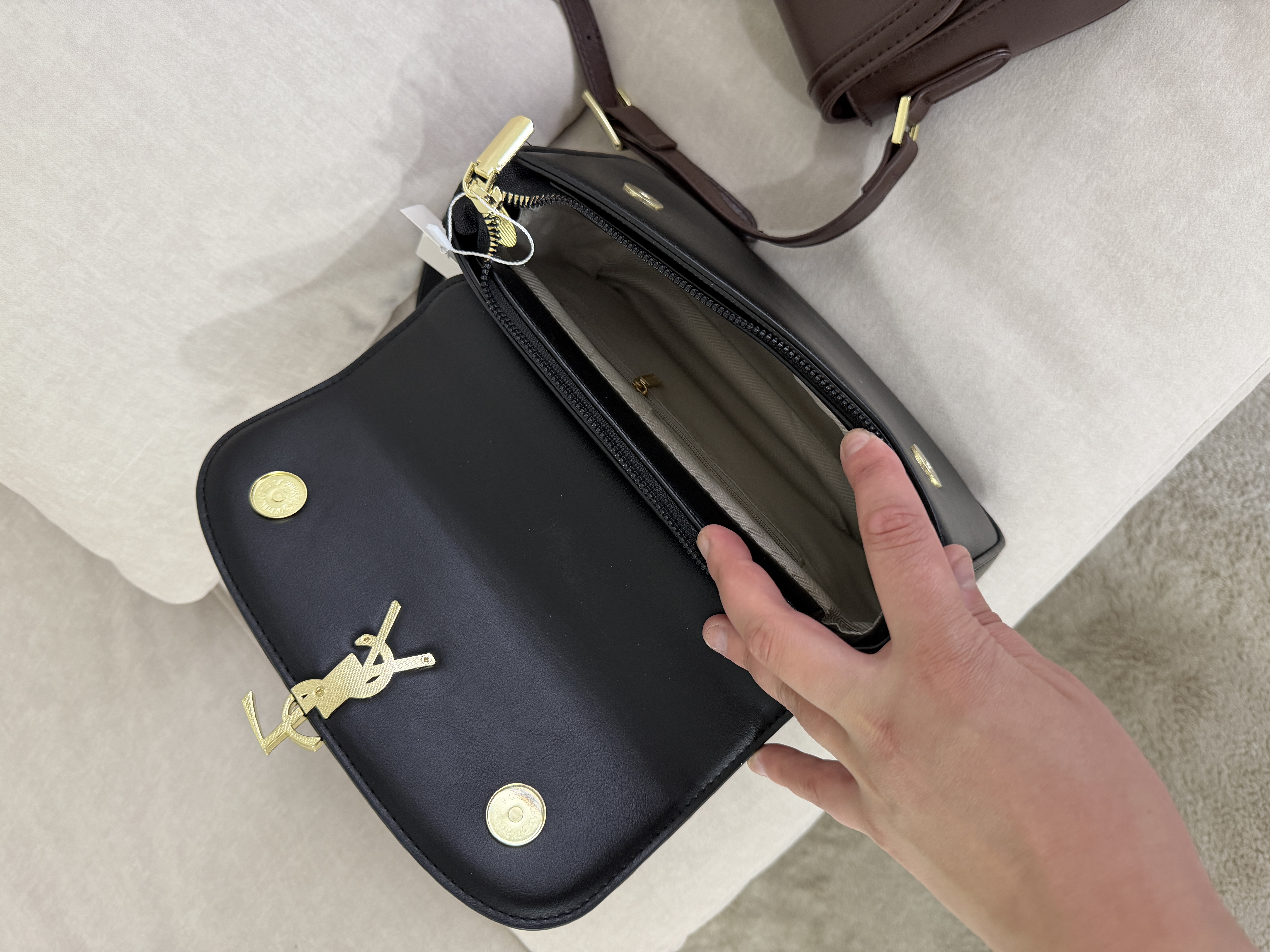 Сумка " Ysl " люкс квадратна — фото 15