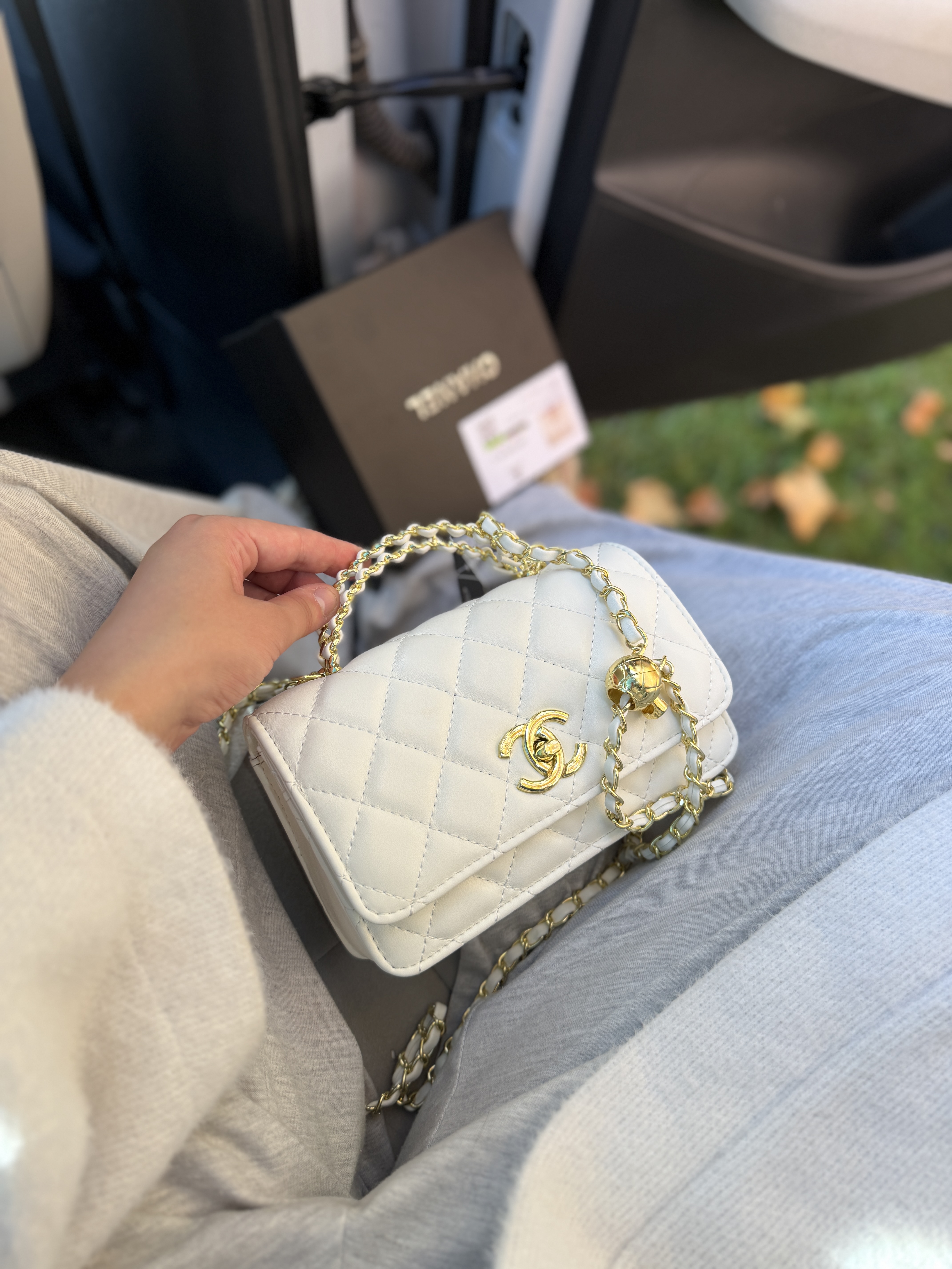 Сумка " Chanel " люкс прямокутна — фото 10