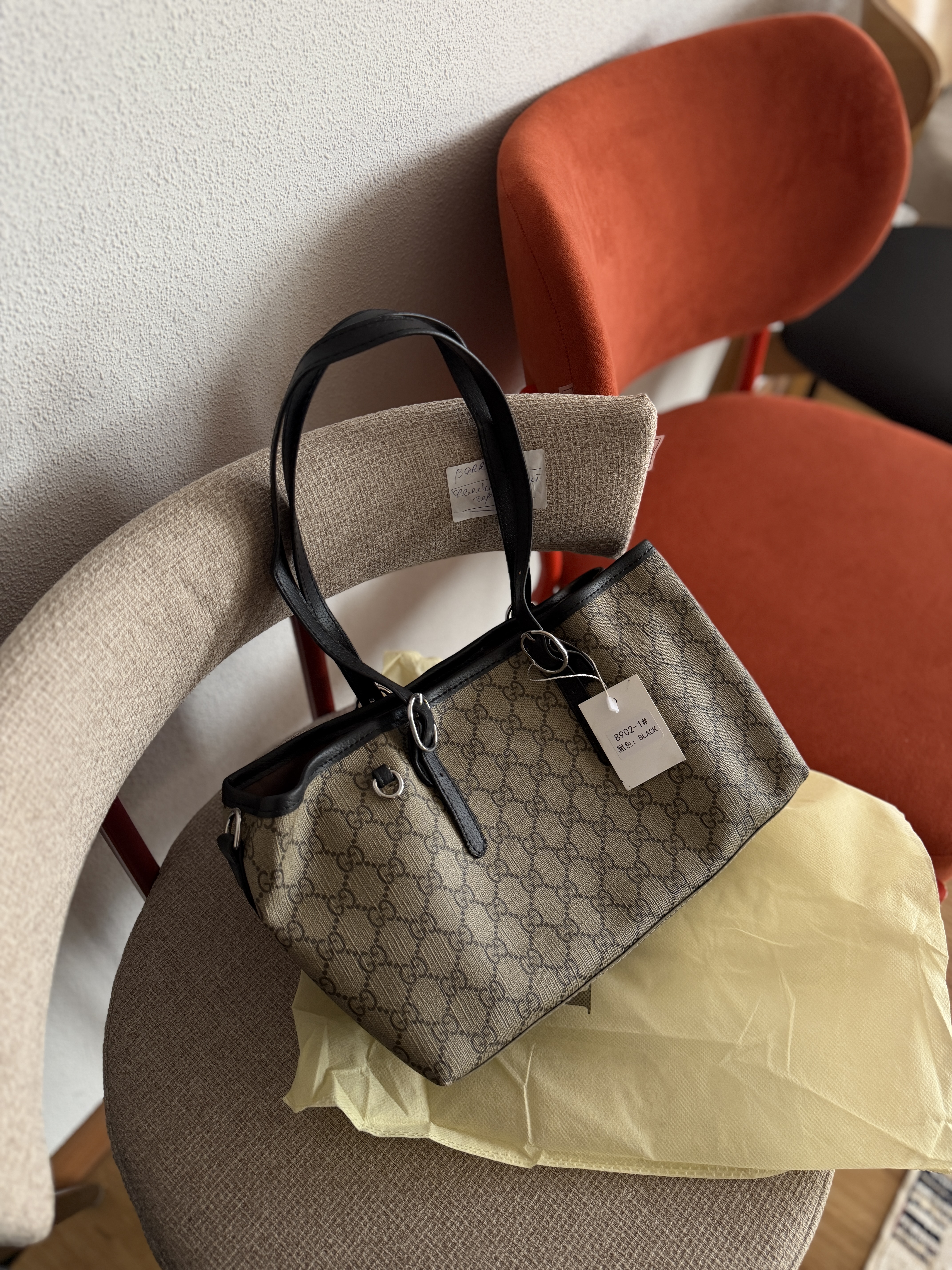 Сумка " Gucci " шопер — фото 7