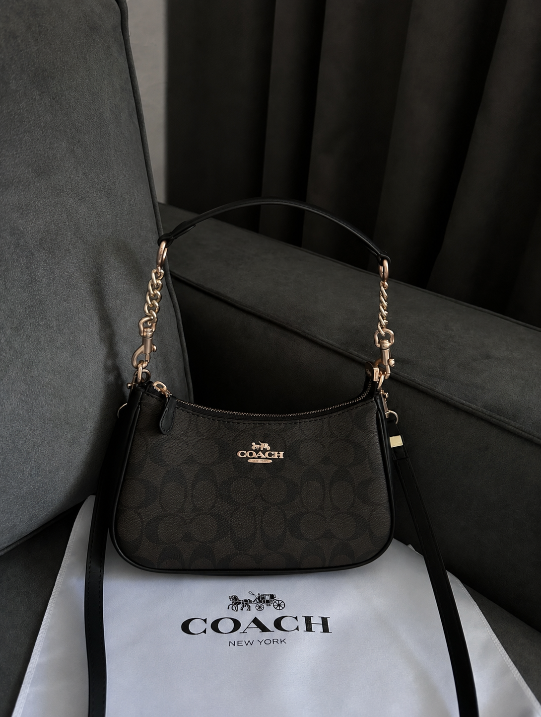 Сумка " Coach " преміум повне пакування