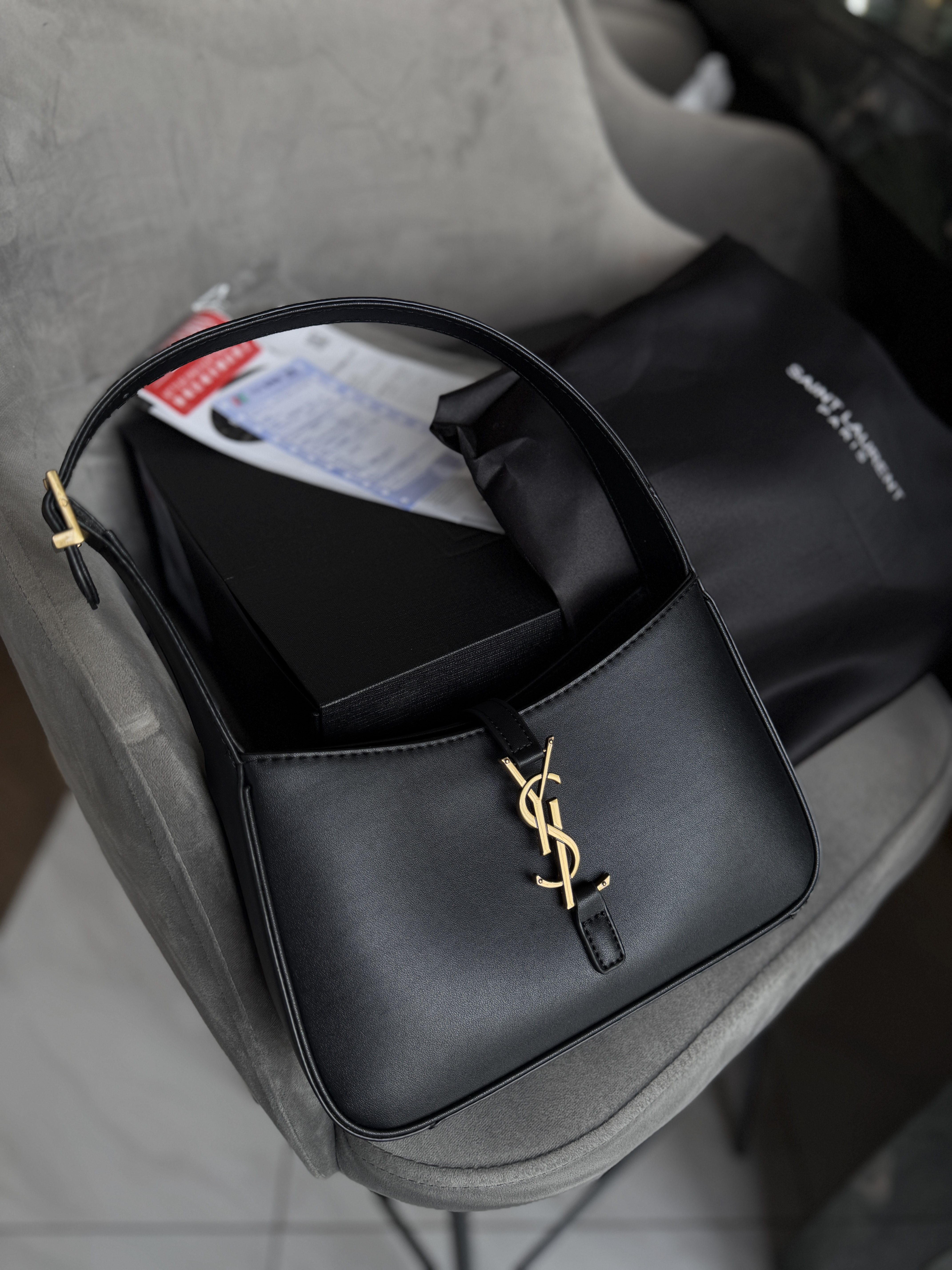 Сумка " Ysl " преміум з магнітною коробкою