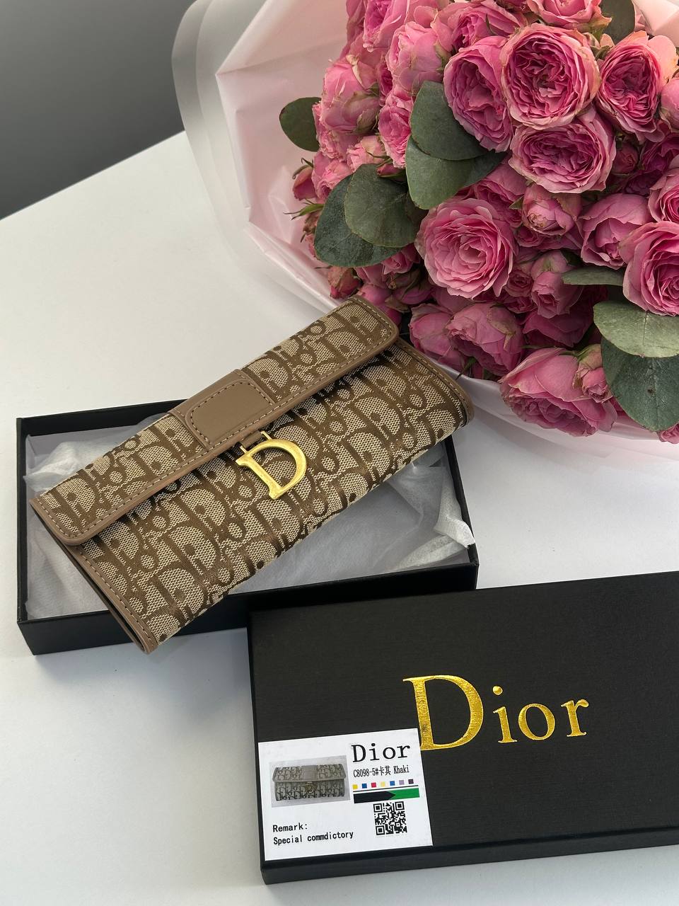 Гаманець " Dior " широкий 