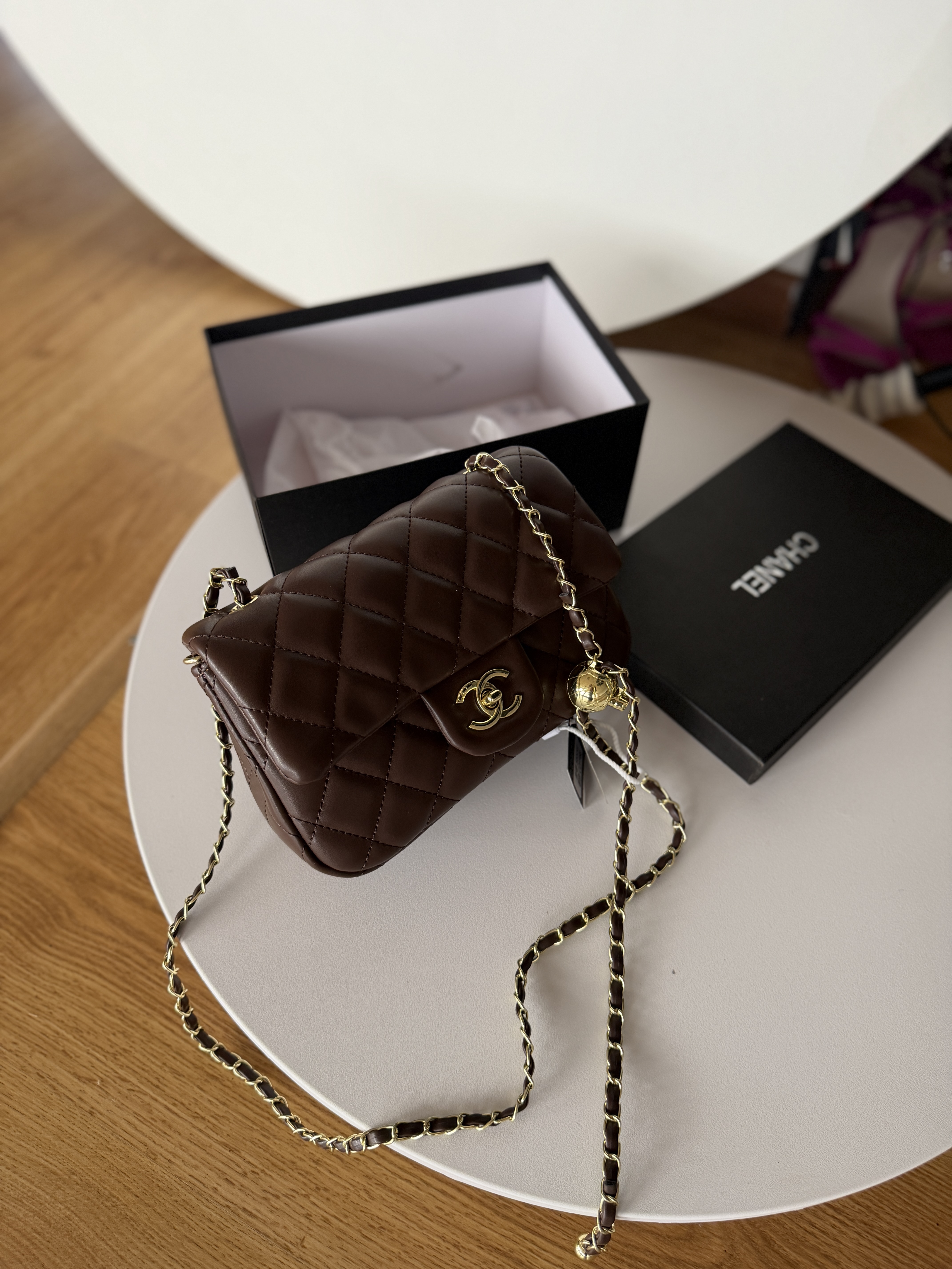 Сумка " Chanel " з коробкою — фото 5